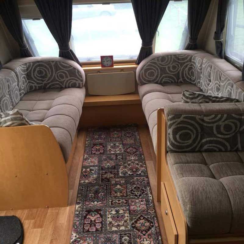 Pre-pitched Caravans