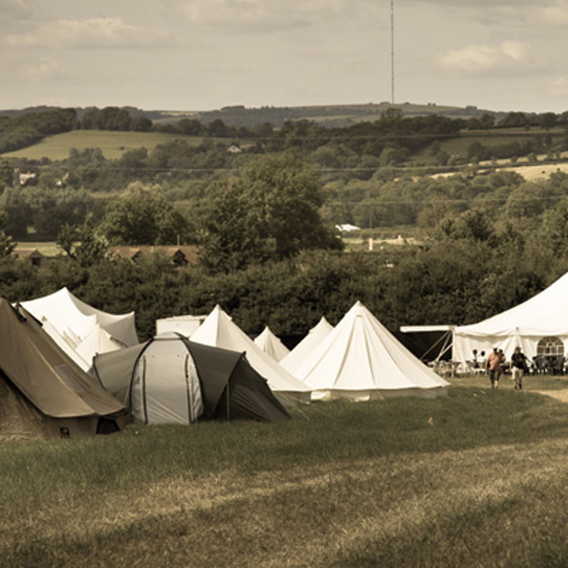 Super Tent Pitch