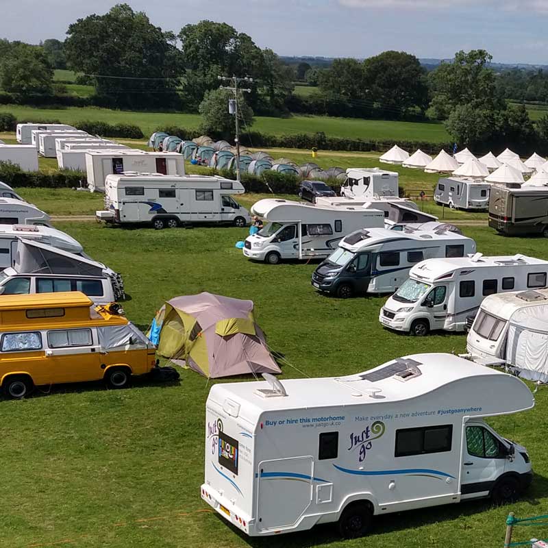 RV, Motorhome or Caravan Pitch